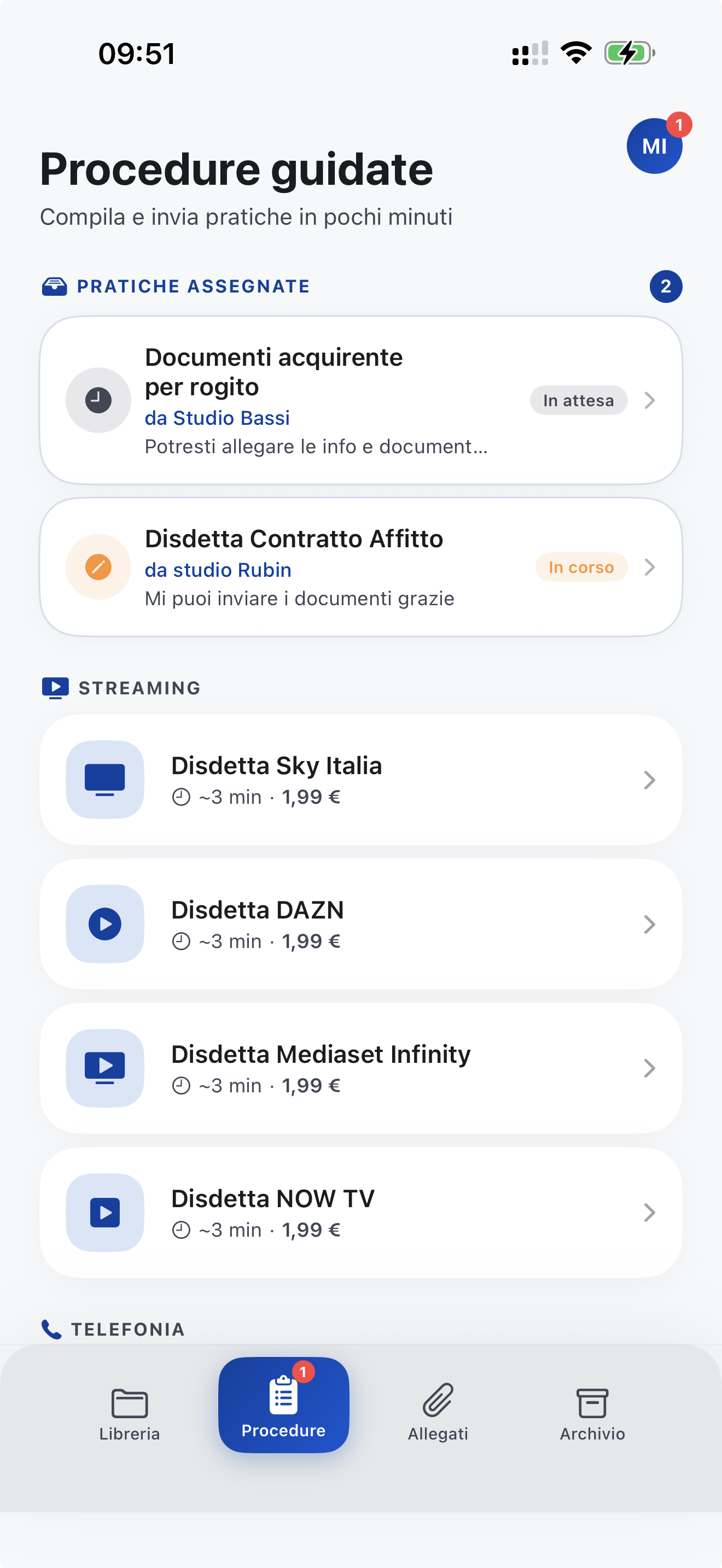 App Mandascan su iPhone